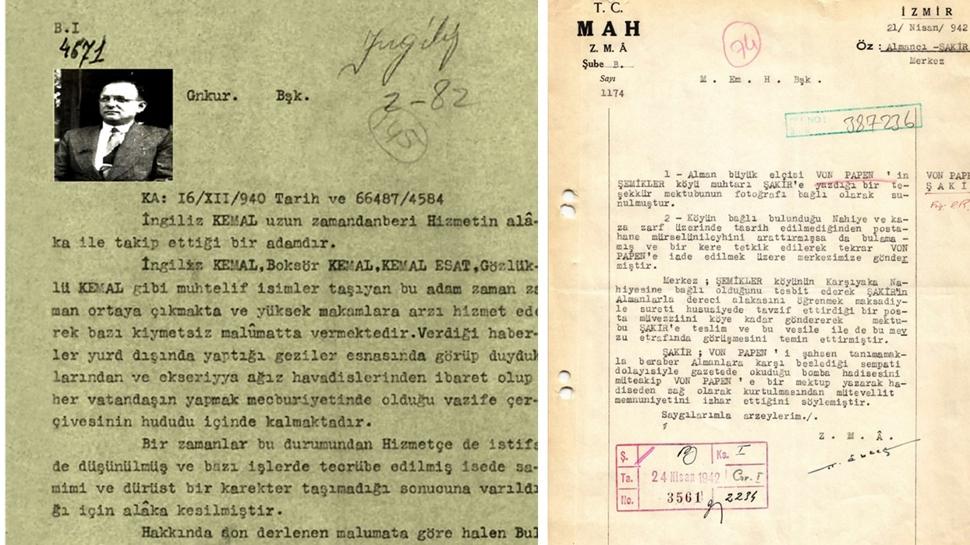 Romanlara konu olan 'ngiliz Kemal'... MT, 85 yllk gizli raporu paylat