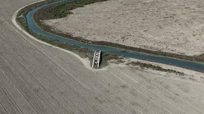 Baraj yaplnca tarihten silinmiti! Sular ekildi Alman Kprs ortaya kt