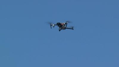 Belika'da askeri hava ssnde dron tespit edildi