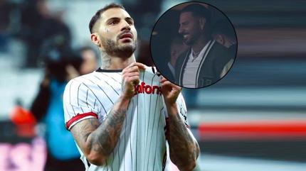 Ricardo Quaresma Tpra Stad'nda! Derbiyi izlemeye geldi
