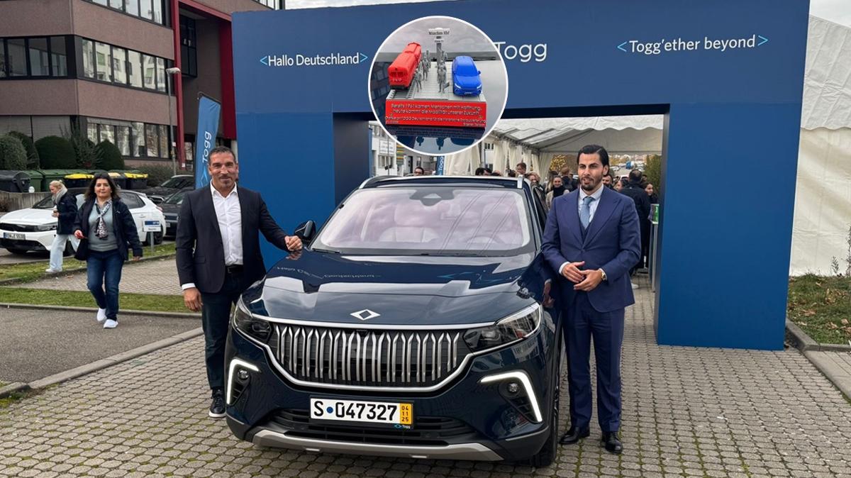 milli otomobil Trkiye teslimat treni fotoraflar resimleri