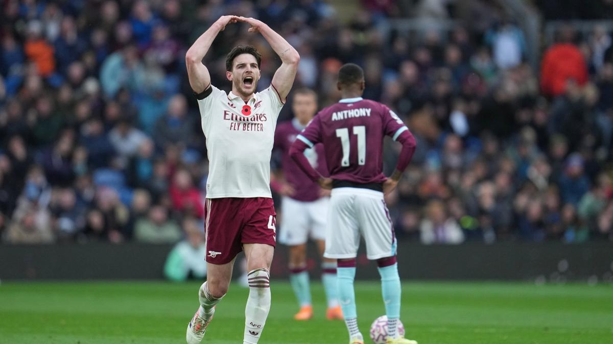arsenal burnley premier lig fotoraflar resimleri