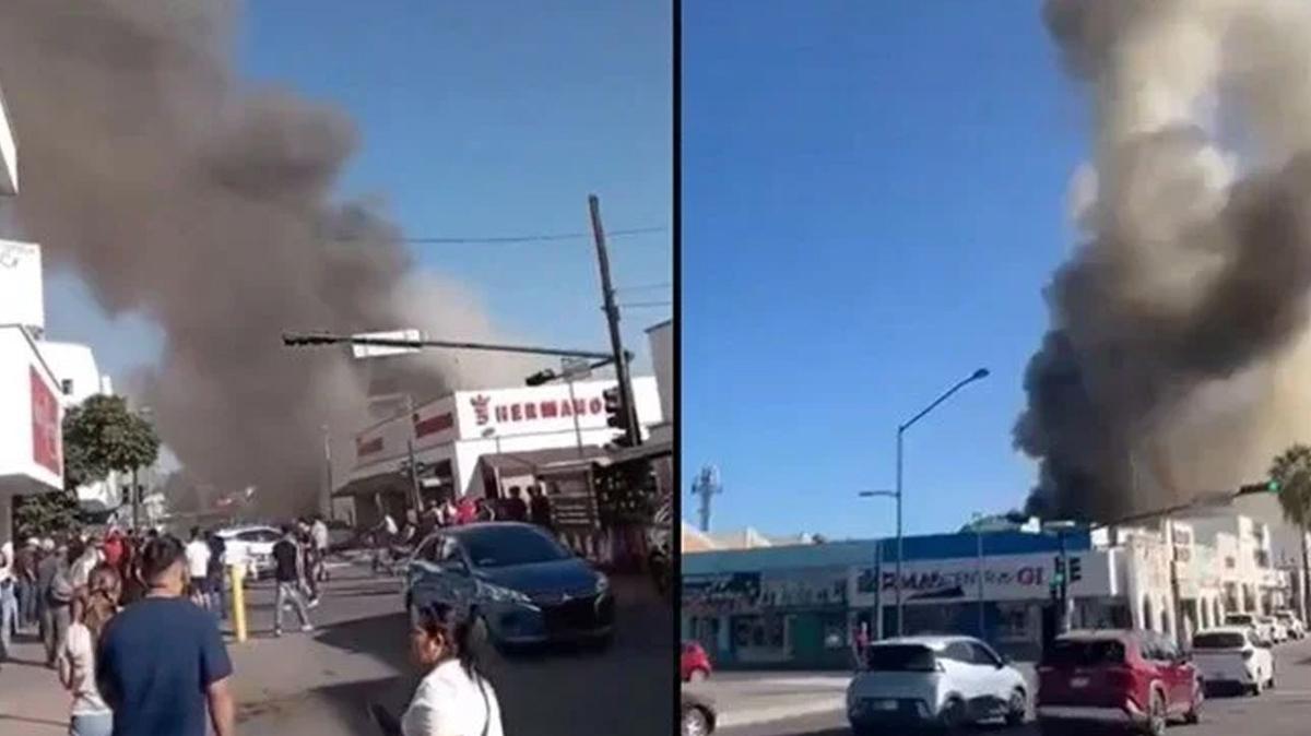 yangn patlama Sonora fotoraflar resimleri