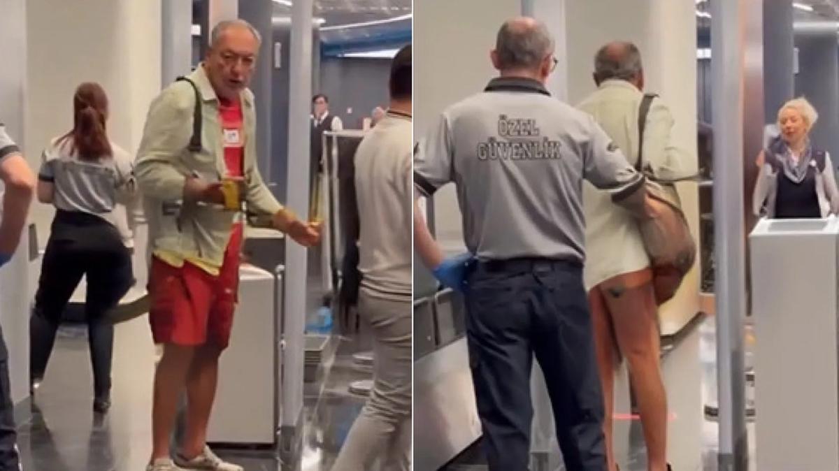 Gazeteci Reha Muhtar THY kara listesi stanbul Havaliman tartma fotoraflar resimleri