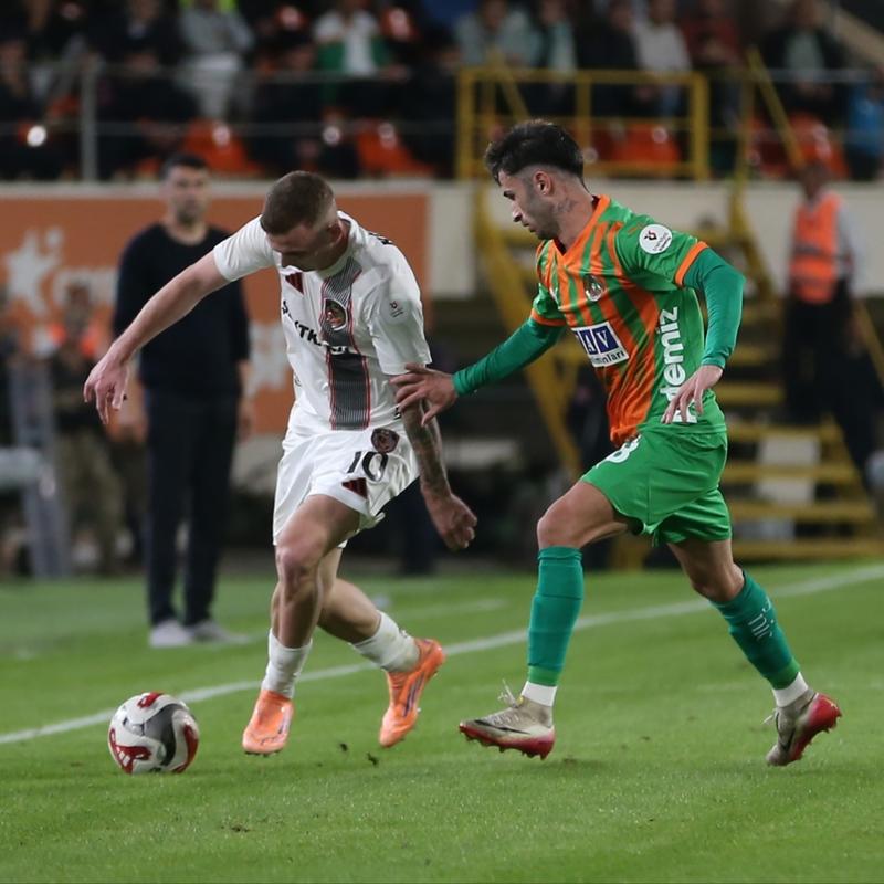 Alanyaspor-Gaziantep FK ma��nda gol sesi ��kmad�