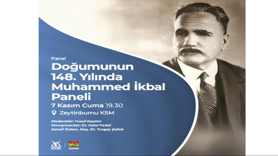 Muhammed kbal, doumunun 148. ylnda Zeytinburnu Kltr Sanat'ta anlacak
