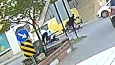 Denizli'de akl almaz kaza! Sinyali koluyla verince...