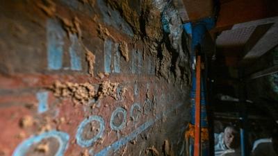 Urartulardan kalma gizemli duvar resimlerine zel koruma