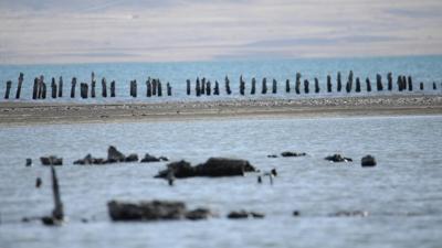 Van Gl ekildi... Asrlk iskelenin ayaklar ortaya kt