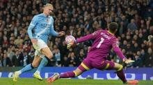 Erling Haaland, Manchester City'yi galibiyete tad