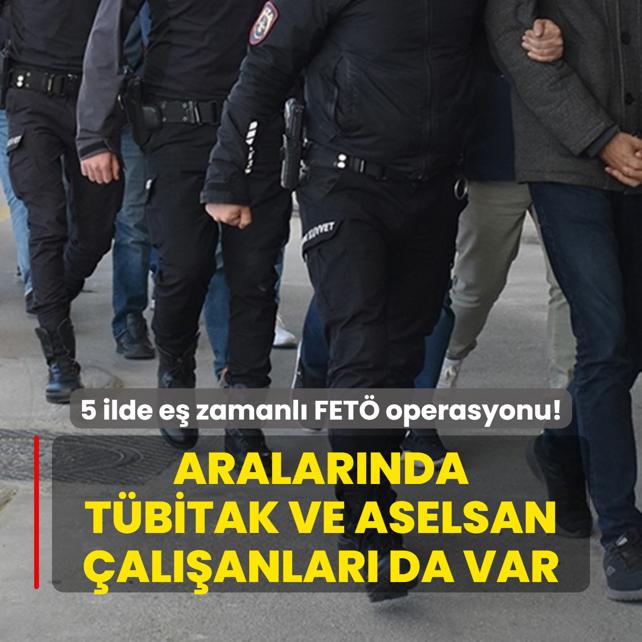 FET operasyonunda 19 pheli gzalt karar! Aralarnda TBTAK ve ASELSAN alanlar da var...