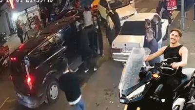 Motosikletliye silahl saldr! Parti dn vuruldu