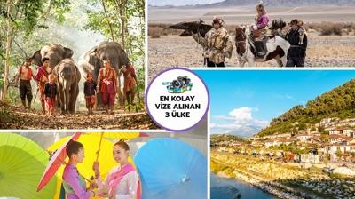 Trklerin en kolay vize ald 3 lke: Tropikal, doa ve ekonomik tatil bir arada