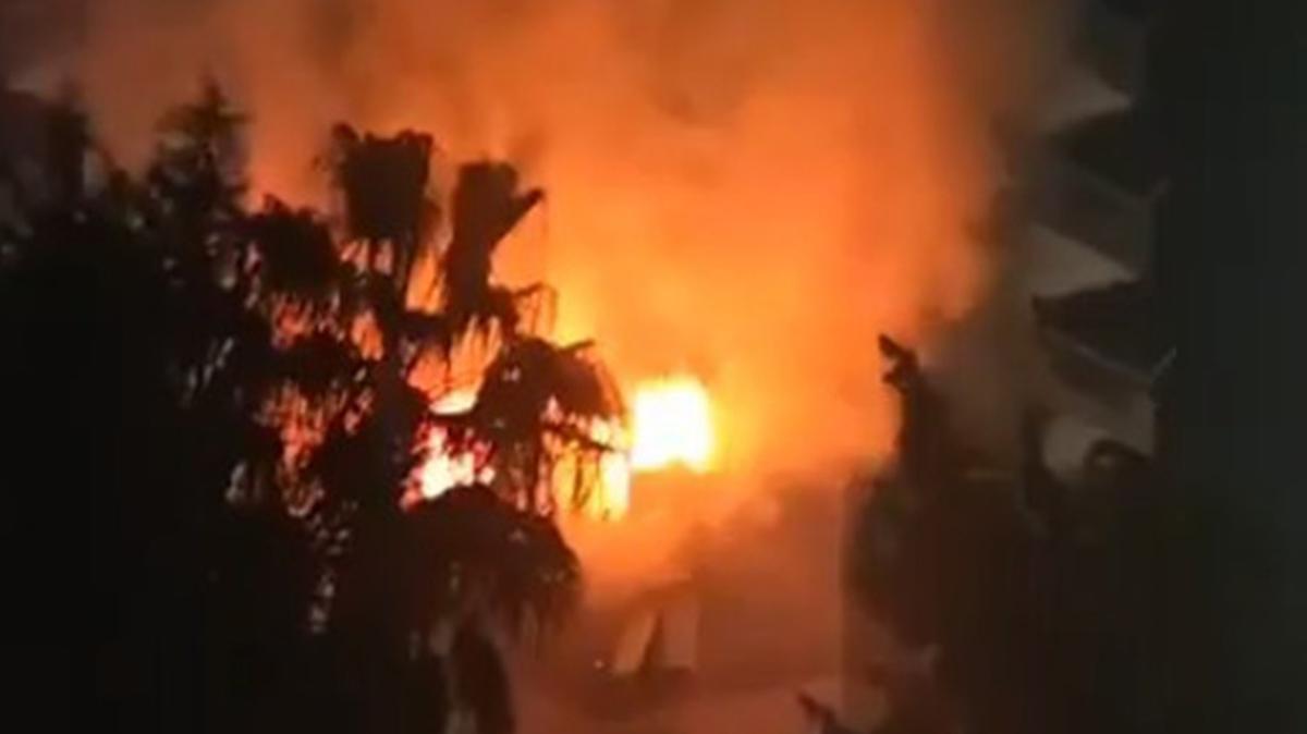 antalya yangn alev fotoraflar resimleri