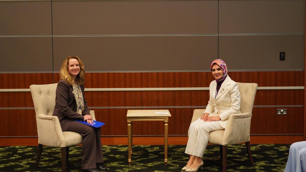 Aile ve Sosyal Hizmetler Bakanl Mahinur zdemir Gkta Singapur Sierra Leone fotoraflar resimleri