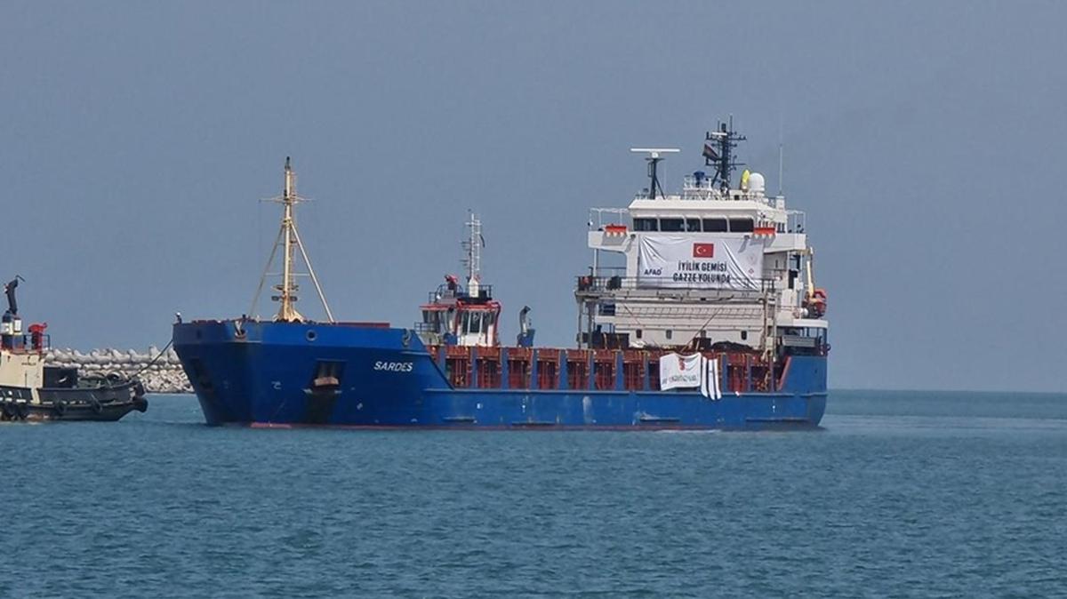 AFAD  Gazzeye yardm  malzeme gnderimi fotoraflar resimleri