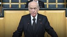 MHP Genel Bakan Baheli Grup Toplantsnda konuuyor