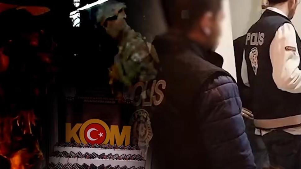 41 ilde e zamanl operasyon! Onlarca pheli yakaland