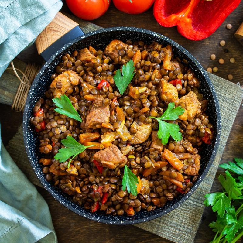 Ekmeksiz doyuruyor, protein depolarn taryor: Yeil mercimek yemei tarifi