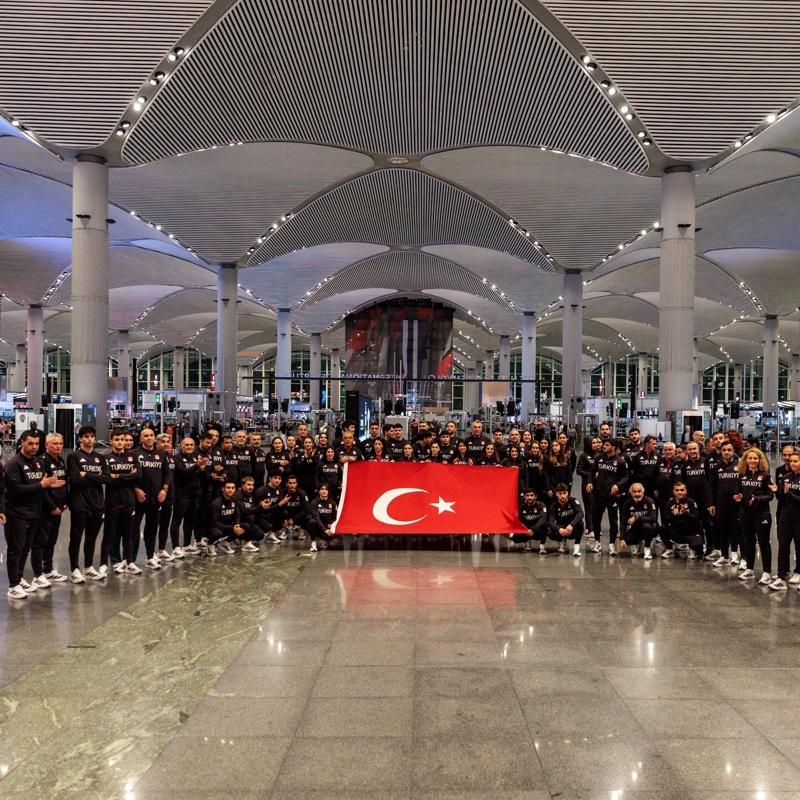 Milli sporcular, 6. slami Dayanma Oyunlar iin Riyad'a gitti