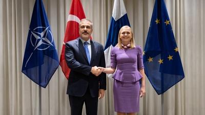 Bakan Fidan, Finlandiyal mevkida ile grt