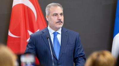 Bakan Fidan'dan Helsinki'de Gazze ars: Bir sonraki aamaya geilmeli 