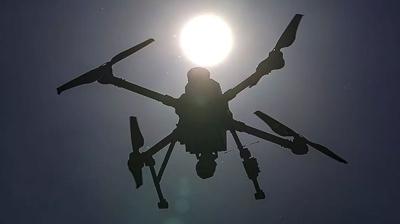 Belika'da hava ssnde drone alarm!