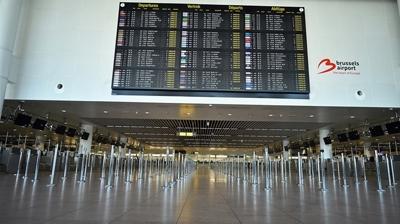 Belika'da havalimanndaki dron alarma geirdi... Uular durduruldu