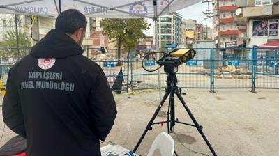 Kocaeli'de 7 katl apartman kmesi! lm cihazlaryla veriler toplanyor