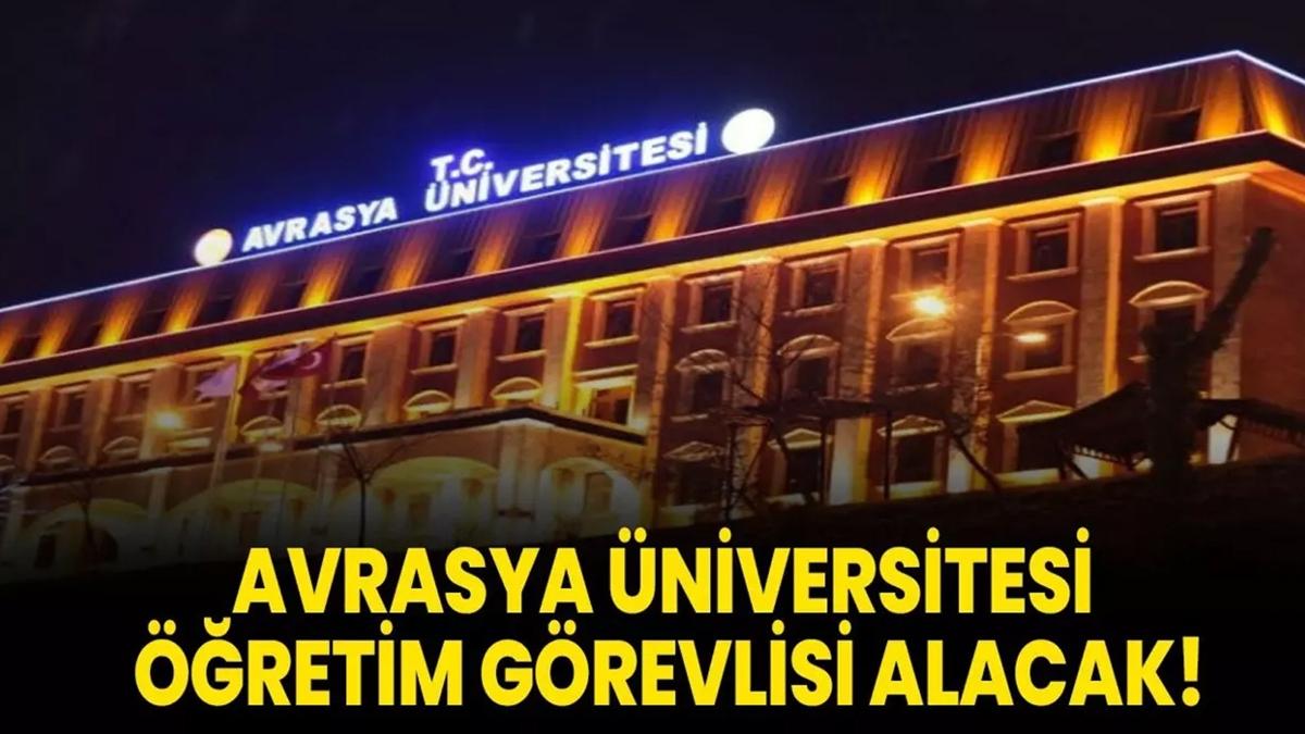 Avrasya niversitesi retim Grevlisi Alm Rektrlk lan fotoraflar resimleri