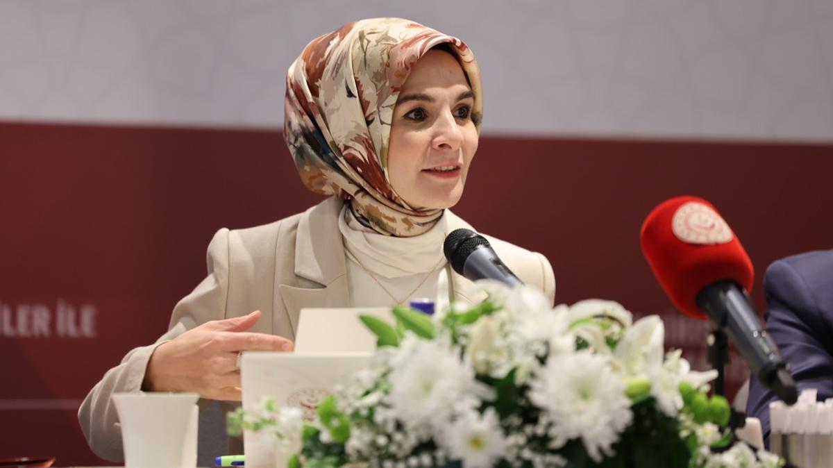 Mahinur zdemir Gkta  Aile Dostu Ekosistem  Sosyal Kalknma Zirvesi  Glendirme fotoraflar resimleri