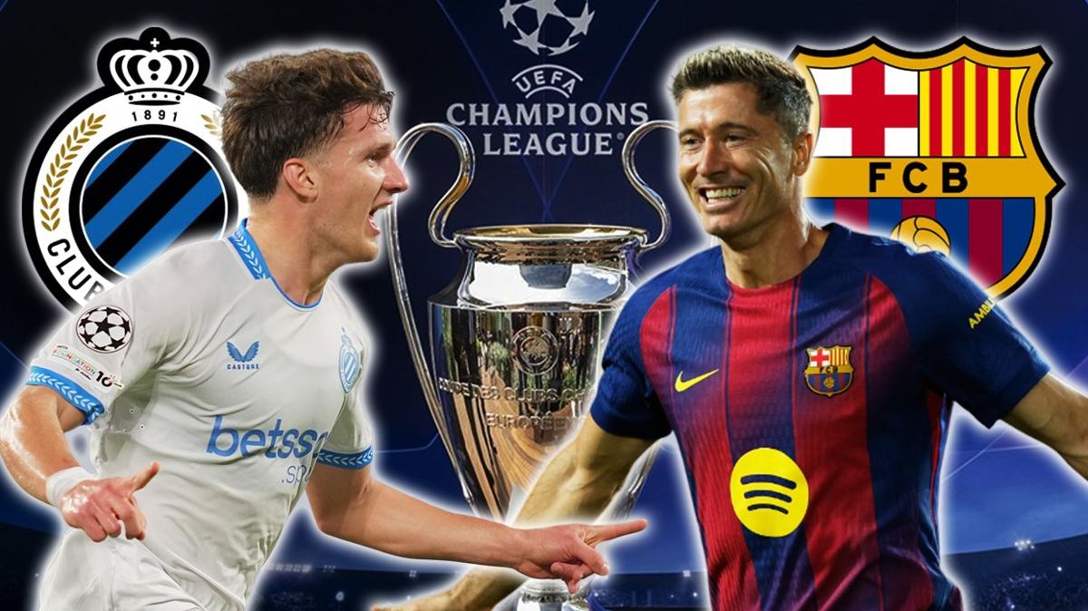 Club Brugge-Barcelona ma saat kata Club Brugge-Barcelona ma hangi kanalda Club Brugge Barcelona ampiyonlar Ligi fotoraflar resimleri