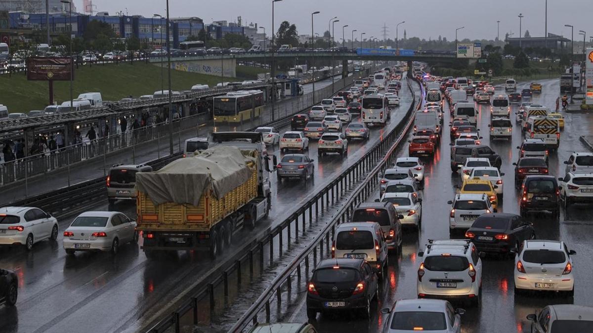 stanbul Trafik Ya fotoraflar resimleri