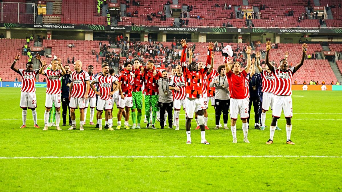 Samsunspor Konferans Ligi Hamrun Spartans fotoraflar resimleri