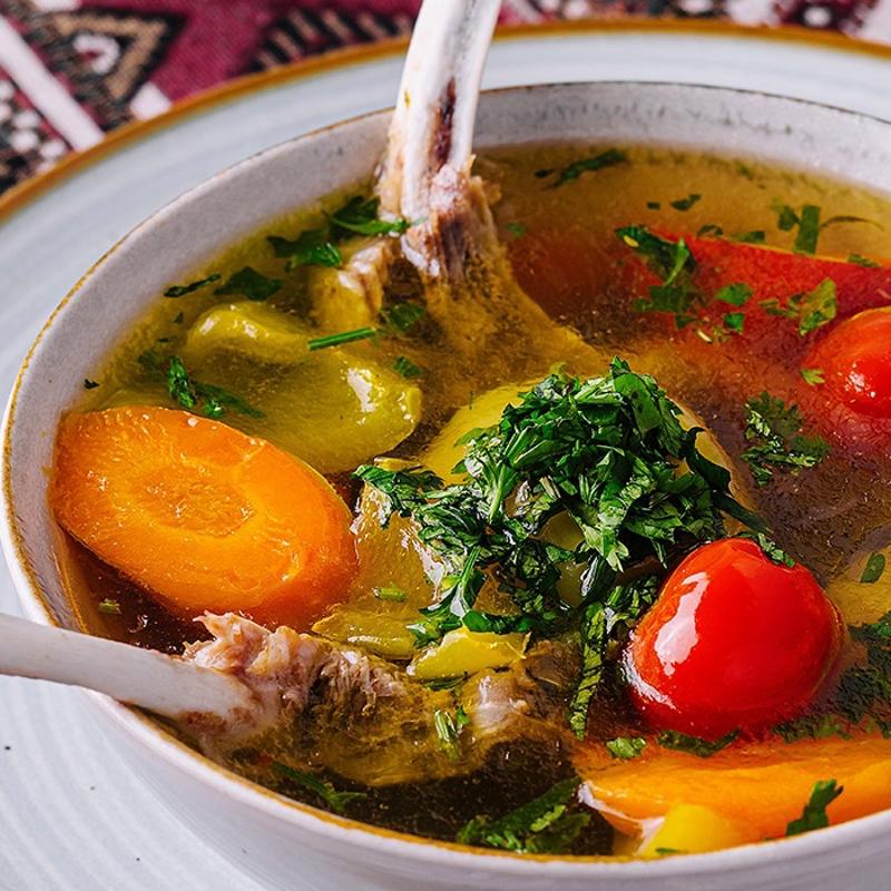 Tek yudumu kutu kutu kolajene bedel: En kolay kemik suyu orbas! Pf noktas kaynarken bir di eklemek