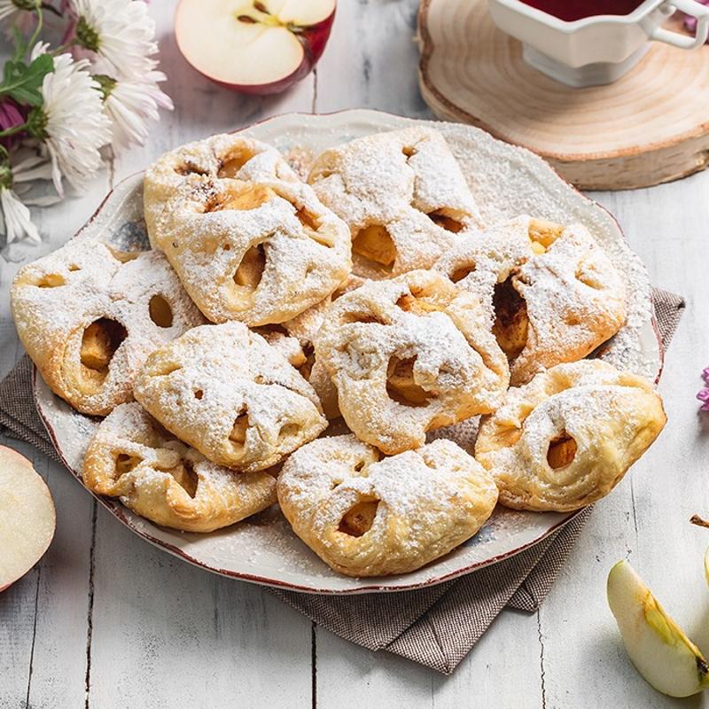 En kolay le ayna ipak hazr elmal kurabiye tarifi: Kyr kyr elmal kurabiyenin pf noktas sirke