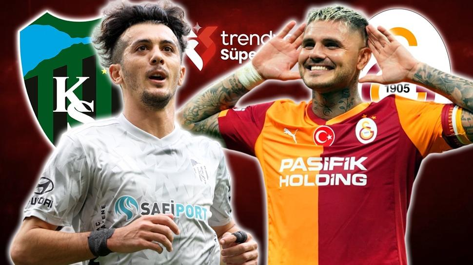 Kocaelispor-Galatasaray maçı saat kaçta, hangi kanalda? Süper Lig GS maçı ne zaman?