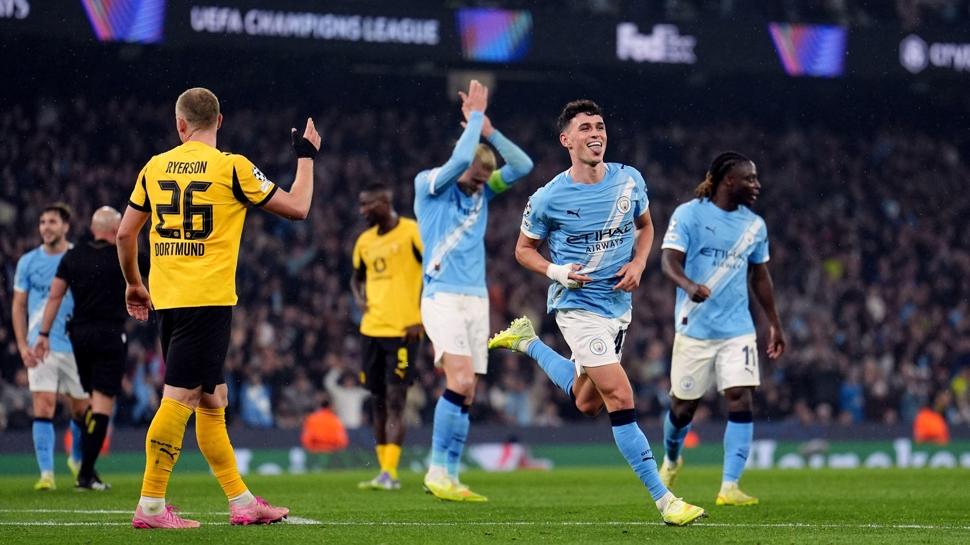 Manchester City'den Borussia Dortmund karşısında gövde gösterisi