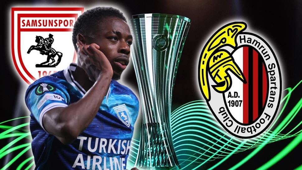 Samsunspor-Hamrun maçı saat kaçta, hangi kanalda? Konferans Ligi Samsunspor maçı...