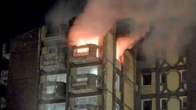 Bosna Hersek'te huzurevinde yangn... l says 12'ye ykseldi