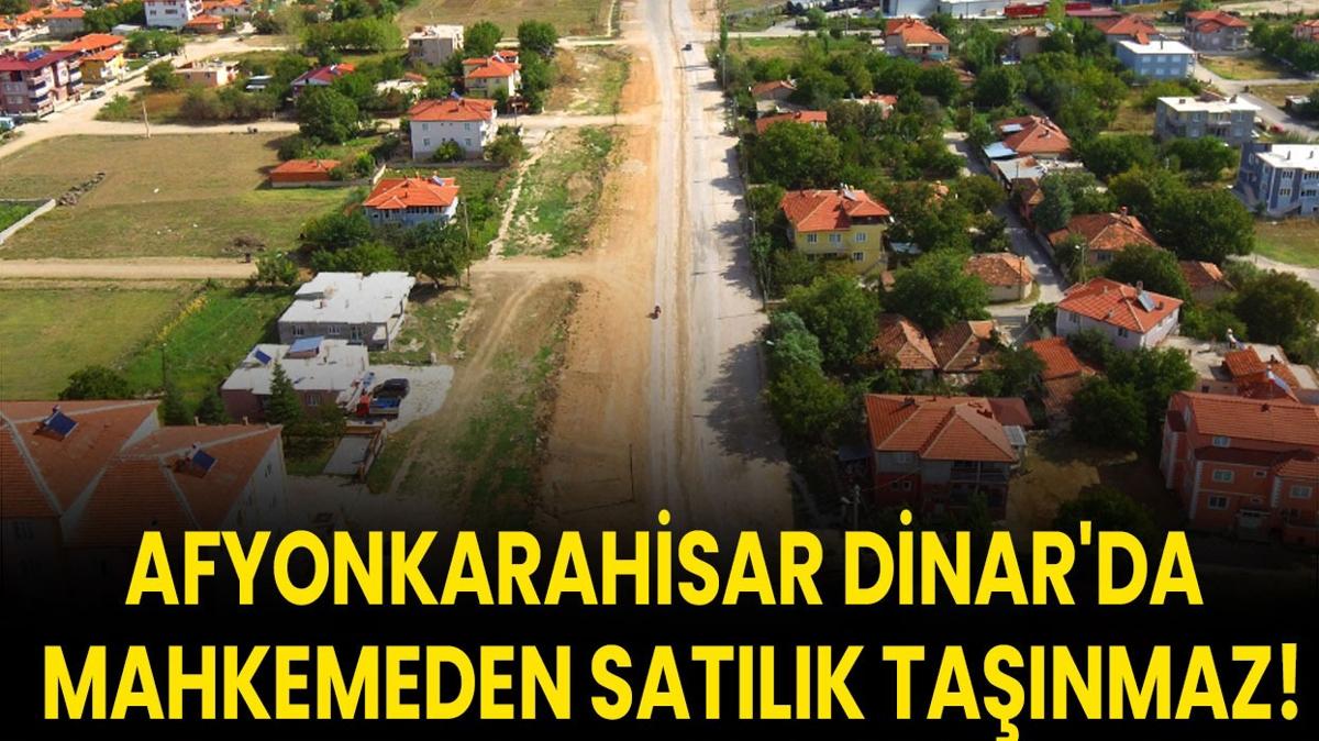 Afyonkarahisar Dinarda Mahkeme sat fotoraflar resimleri