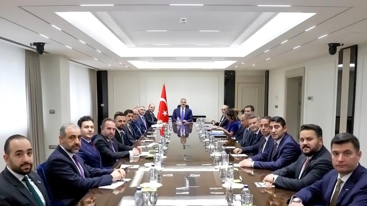 dileri bakan hakan fidan msiad ynetim kurulu fotoraflar resimleri