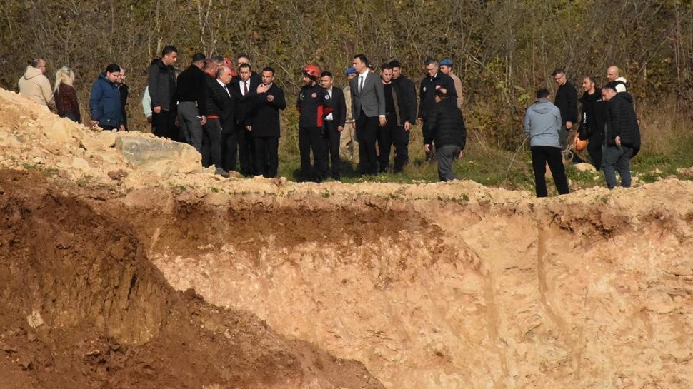 Taş ocağı şantiyesinde göçük! Bir işçi aranıyor