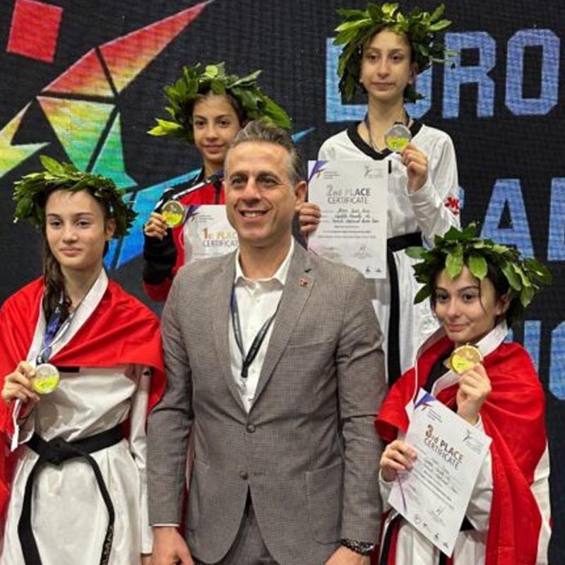 Avrupa ampiyonas'nda milli sporculardan 4 madalya