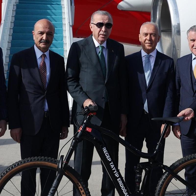 Bakan Erdoan'a teekkr ziyareti