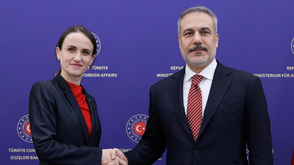 Bakan Toiu Ankara'da... Bakan Fidan: Romanya ile ortak üretim niyetindeyiz