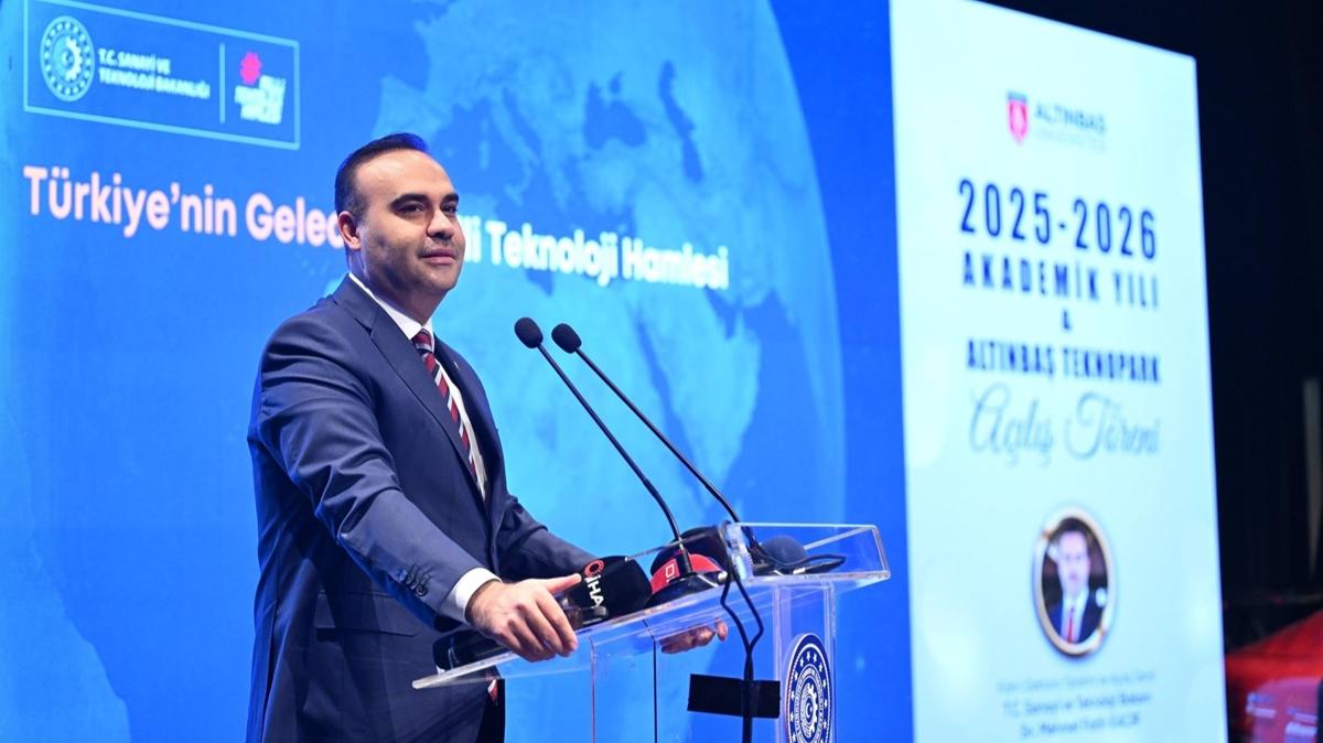 Sanayi ve Teknoloji Bakan Mehmet Fatih Kacr Bakan Kacr ar-ge fotoraflar resimleri