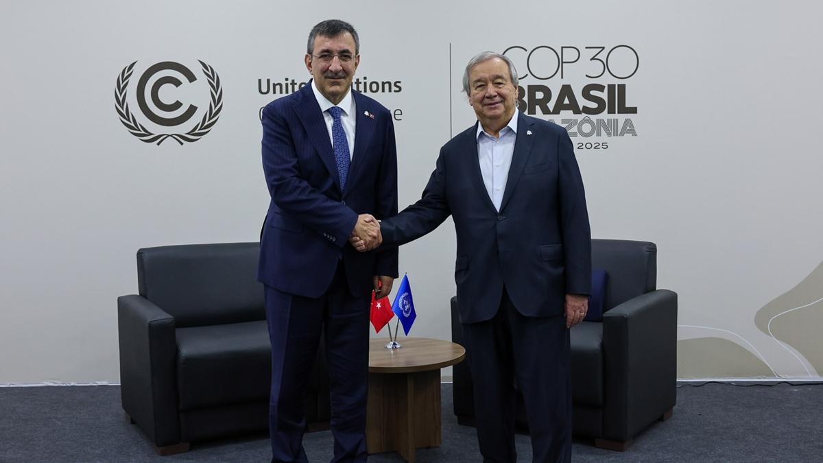 cevdet ylmaz Guterres cop30 fotoraflar resimleri