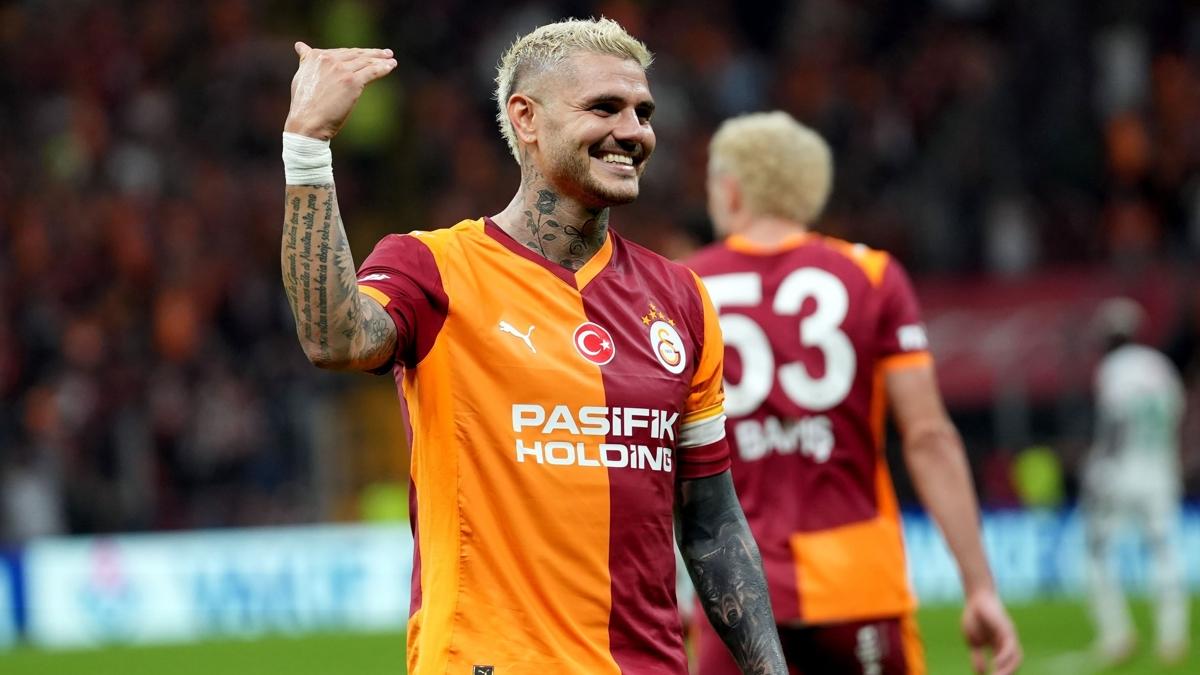 mauro icardi galatasaray sper lig fotoraflar resimleri