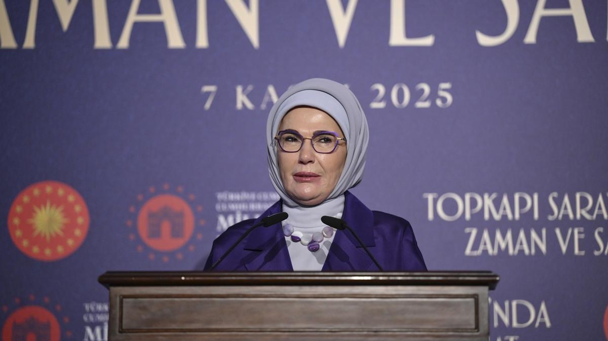 Emine Erdoan Topkap Saray Saat Mzesi erdoan fotoraflar resimleri